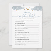 Babybaby's in het Baby shower van de bijbel Twinkl Kaart (Voorkant)