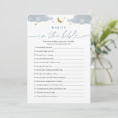 Babybaby's in het Baby shower van de bijbel Twinkl Kaart (Staand voorkant)