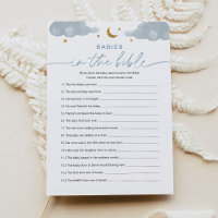 Babybaby's in het Baby shower van de bijbel Twinkl