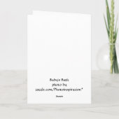 Babybadkaarten Kaart (Achterkant)