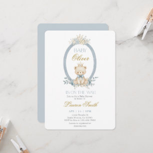 Babybeer Babyshower Jongen Kaart