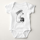 babybeer romper (Voorkant)