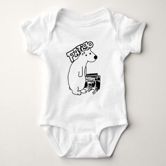 babybeer romper (Voorkant)