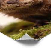 Babybever-kinderkamer-muurkunstprint Poster (Hoek)