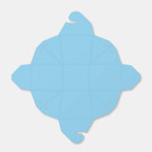 Babyblauw Bedankdoosjes (Uitgevouwen)