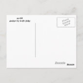 babyblauw briefkaart (Achterkant)
