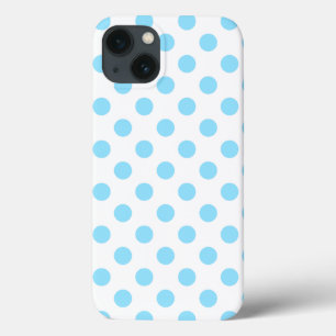 Babyblauw en witte haarvlekken Hoesje-Mate iPhone  Case-Mate iPhone Case