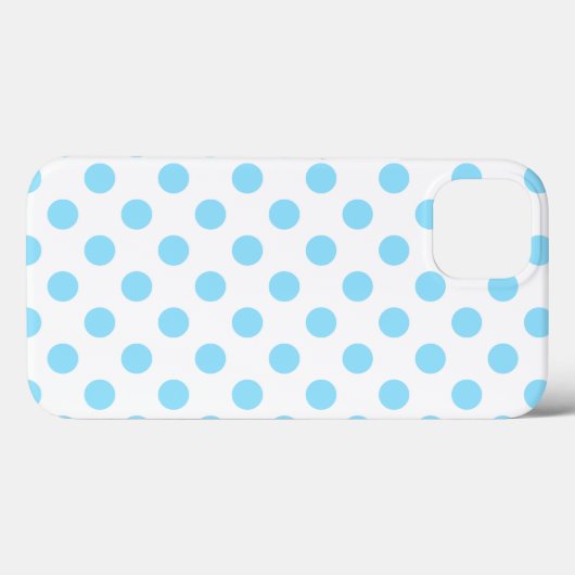 Babyblauw en witte haarvlekken Hoesje-Mate iPhone  Case-Mate iPhone Case (Achterkant (horizontaal))