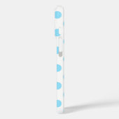 Babyblauw en witte haarvlekken Hoesje-Mate iPhone Case-Mate iPhone Case (Achterkant / Links)