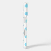 Babyblauw en witte haarvlekken Hoesje-Mate iPhone Case-Mate iPhone Case (Achterkant / Rechts)
