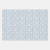 Babyblauw Inpakpapier Vel (Voorkant)