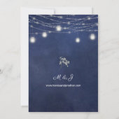 Babyblauw karton en jar-tekenlampjes kaart (Achterkant)