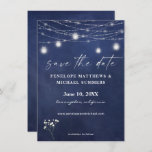 Babyblauw karton save the date<br><div class="desc">Stuur een redder de datumkaart zodat je gasten je bruiloft of feest kunnen vieren met de Breath Blue Chalkboard van je baby,  een florale Rustic die de datumkaart opslaat.</div>