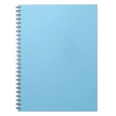 Babyblauw Notitieboek (Voorkant)