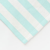  babyblauw pasteelkleurensysteem fleece deken (Hoek)