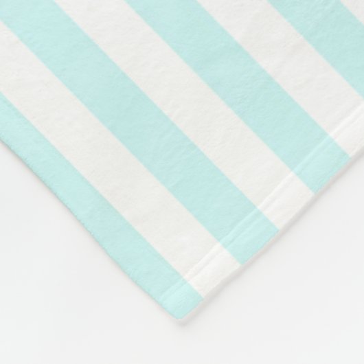 babyblauw pasteelkleurensysteem fleece deken (Hoek)