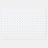 Babyblauw patroon inpakpapier vel (Voorkant 2)