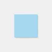Babyblauw Post-it® Notes (Voorkant)