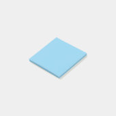 Babyblauw Post-it® Notes (Schuin)
