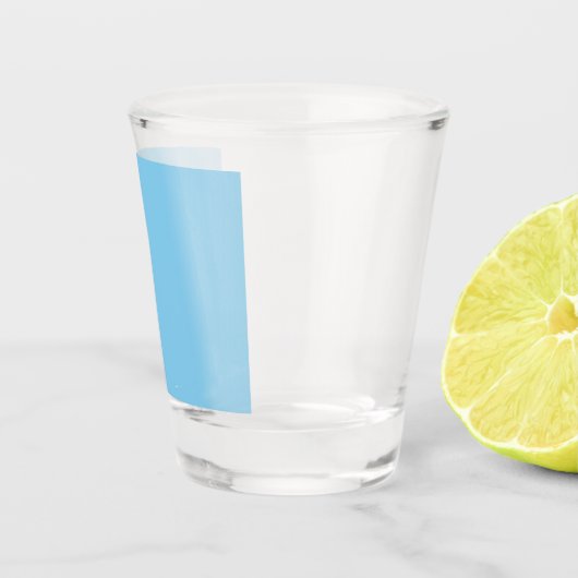 Babyblauw Shot Glas (Rechts)