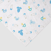 Babyblauw weefselpapier tissuepapier (Detail)