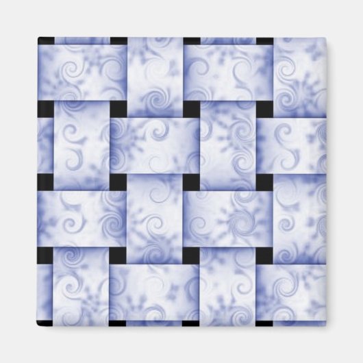 babyblauwe magneet (Voorkant)