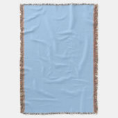 Babyblauwe ogen (effen kleur)  deken (Voorkant Verticaal)