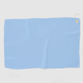 Babyblauwe ogen (vaste kleur) golfhanddoek (Horizontaal)