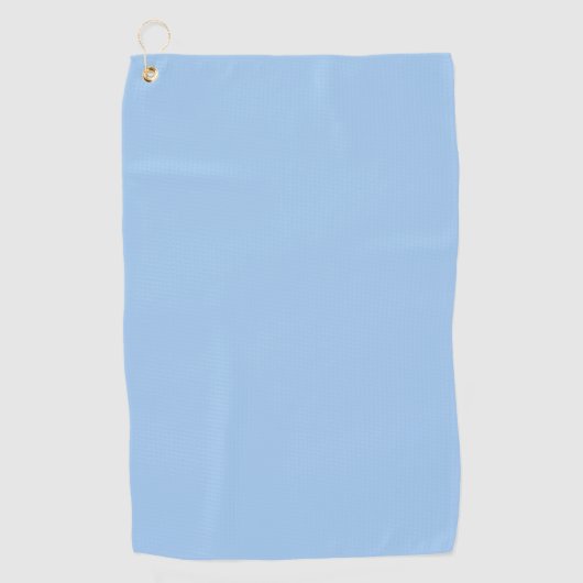 Babyblauwe ogen (vaste kleur) golfhanddoek (Voorkant)