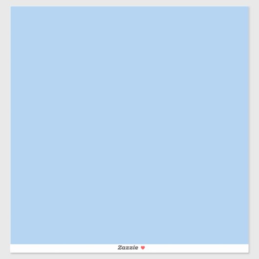 Babyblauwe ogen (vaste kleur) sticker (Vel)