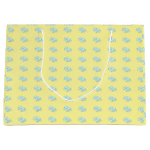 babyblauwe olifanten Cadeaus Groot Cadeauzakje