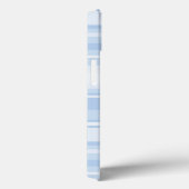Babyblauwe strepen Hoesje-Mate iPhone draagtas Case-Mate iPhone Case (Achterkant / Rechts)