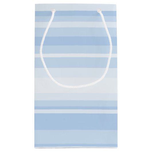 Babyblauwe strepen klein cadeauzakje (Achterkant)
