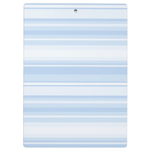 Babyblauwe strepen klembord (Achterkant)