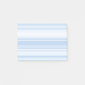 Babyblauwe strepen post-it® notes (Voorkant)