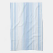 Babyblauwe strepen theedoek (Verticaal)