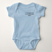 #babybluewave Future Democratic Voter! Romper (Voorkant)
