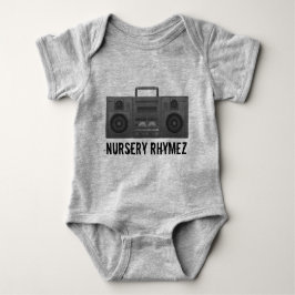 Babybodysuit met kinderliedjes romper
