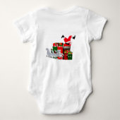 Babybodysuit vastzittend romper (Achterkant)