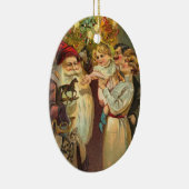 babyboomer voor de eerste kerstdag keramisch ornament (Rechts)