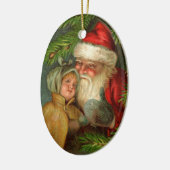  babyboomer voor de eerste kerstdag keramisch ornament (Links)