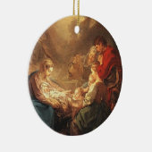  babyboomer voor de eerste kerstdag keramisch ornament (Rechts)