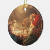  babyboomer voor de eerste kerstdag keramisch ornament (Links)