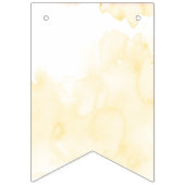 Babyborrel banner met gele eend thema (Eerste vlag)