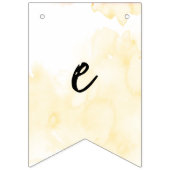 Babyborrel banner met gele eend thema (Derde vlag)