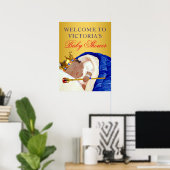 Babyborrel bord 'Ethische prins' Poster (Thuiskantoor)