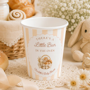 Babyborrel met Broodje in de Oven Papieren Bekers