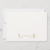 Babyborrel met vintage kinderwagen kaart (Achterkant)