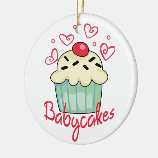 Babycakes Keramisch Ornament (Links)