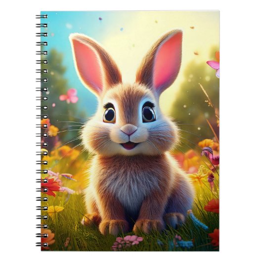 Babydagboek - Bunny Notitieboek (Voorkant)